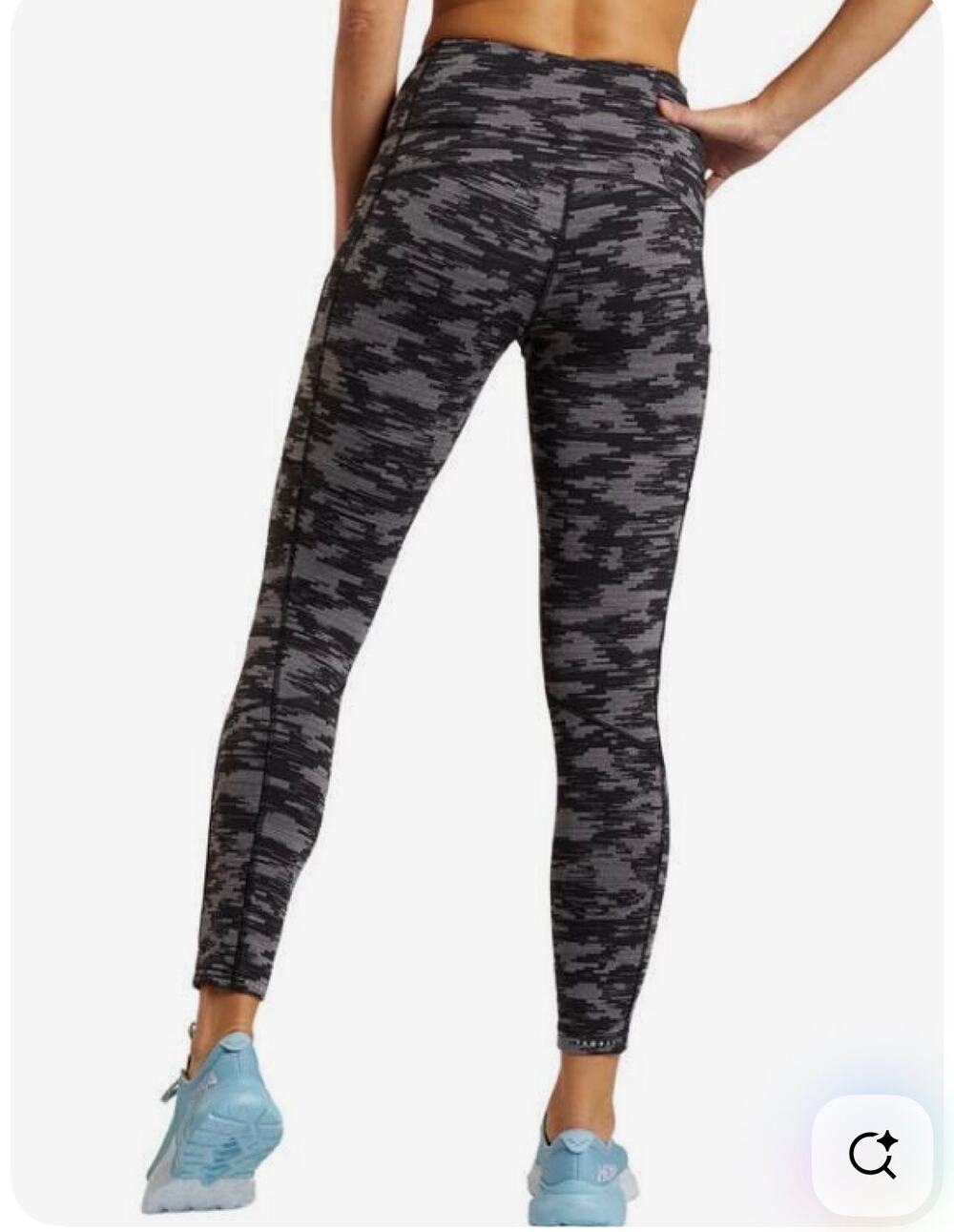 Title Nine Crash 2.0 Polartec® Tights - Womens Size L Black/Gray *EUC